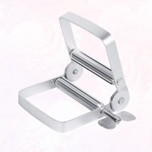 Spremiagrumi Dentifricio Manuale Metallo Crema Acciaio Inox Spremiagrumi Gadget - Foto 6 di 12