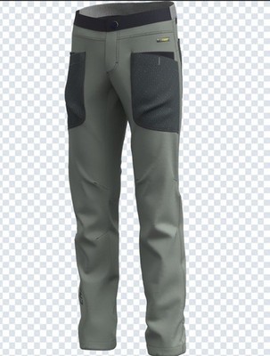 Crazy Idea Gulliver Light Pant Men  Boulderhose für Herren  Kletterhose  slate