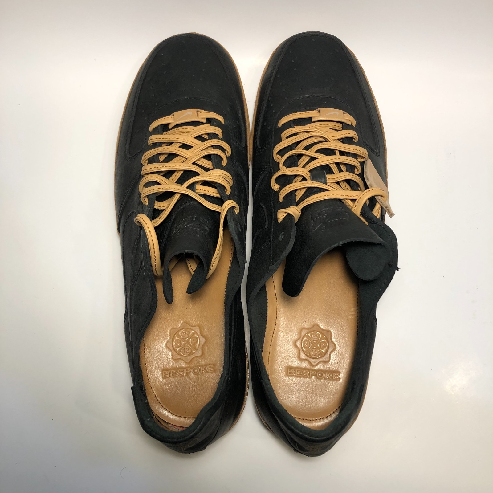 Nike Air Force 1 Bespoke Brown Tan RARE Sz 14 PE Promo image 5