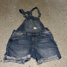 Levi  s Medium Wash Denim Shortalls
