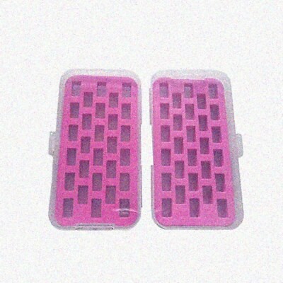 Two Sewing Machine Bobbin Storage Cases