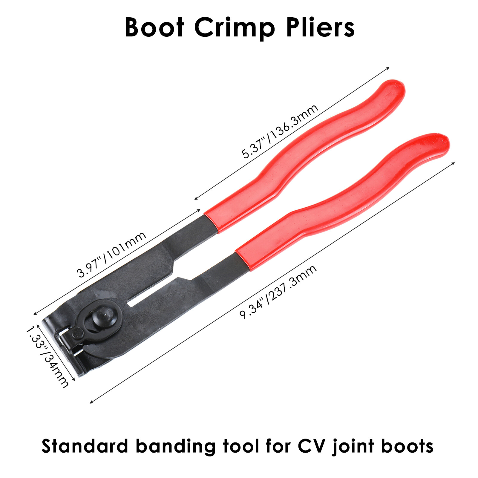 CV Joint Boot Clamp Pliers Car Band Tool Kit CV Joint Banding Tool CV