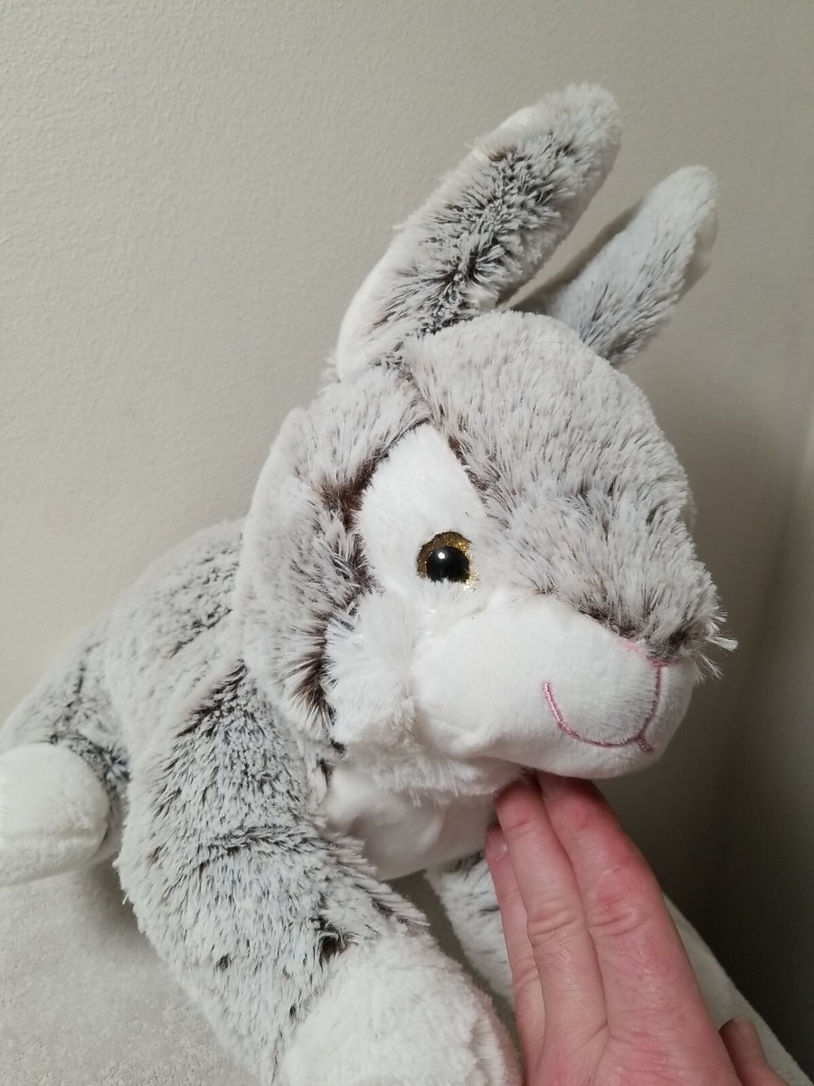 Large Gray Bunny Rabbit Stuffed Plush 17