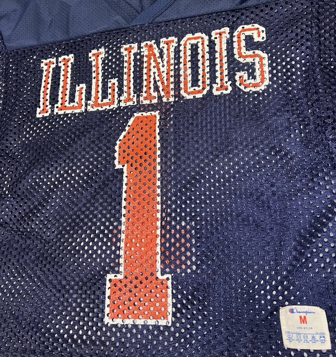 Vintage 80s Champion University of Illinois Mesh Football Vintage 80s Champion University of Illinois Mesh Football
