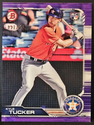 2019 Bowman Purple Kyle Tucker #94 Rookie  32/250