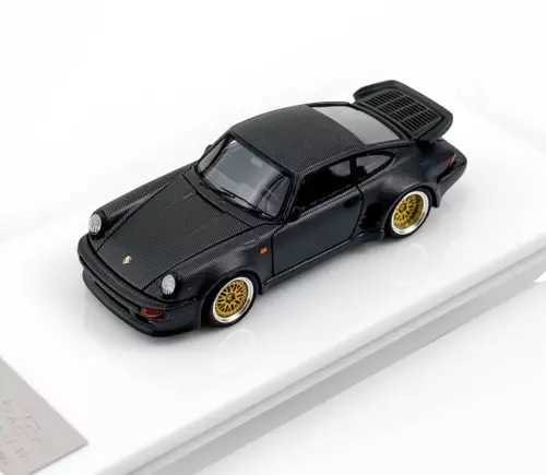 Coche de resina fundido a presión modelo deportivo Car's Lounge 1:64 Carbon Black Bird 930 - Imagen 7 de 9