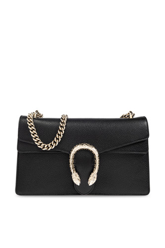 GUCCI Dionysus Medium $3650 Black Leather Shoulder Bag New & Authentic