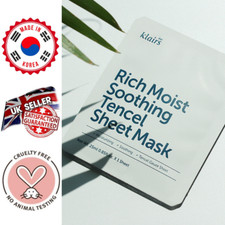 dear Klairs Rich Moist Soothing Tencel Face Sheet Mask 25ml - UK Seller