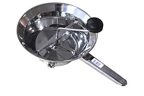 Fackelmann 2764250 Passaverdure in Acciaio Inox, Acciaio Inossidabile, (W2A)