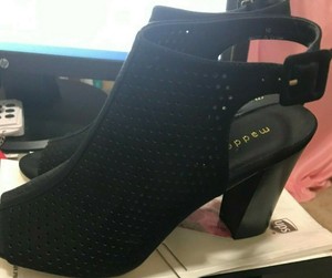black open toe booties target
