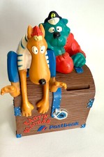 KÄPTN BLAUBÄR Hein Blöd Spardose Postbank Money Box 1994 Ravensburger Vintage