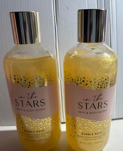 Bath and Body Works In the Stars Bubble Bath 10 fl oz x2 Brand New