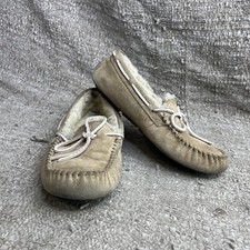 UGG Womens Size 6 Dakota Moccasin Slippers 5612 Chestnut