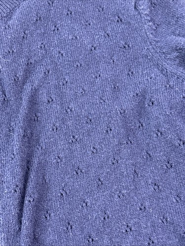 Gap Kids Navy Blue Cardigan Sweater Girls Size XS Cotton Button Up - Picture 6 of 14