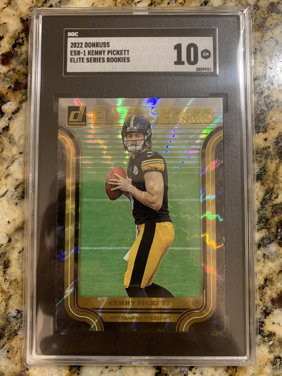 2022+Panini+Donruss++The+Elite+Series+Rookies+23ESR1+Kenny+Pickett+