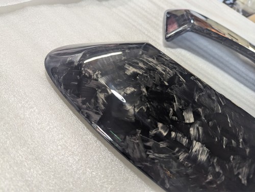 Fits for 13-16 Porsche 981 Cayman Boxster Side Air Scoop Vents Forged Carbon - Foto 8 di 9