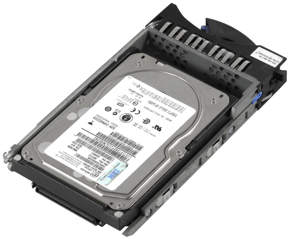 Hard Drive IBM 39R7312 26K5823 MAW3300NC 300GB 10000RPM 8MB SCSI 80p 3.5" Inch - Image 2 of 3
