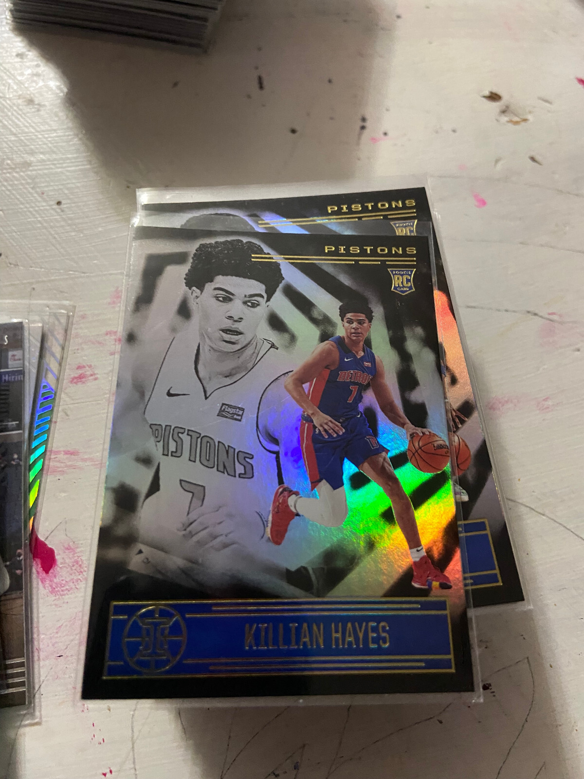 2020-21 Panini Illusions Killian Hayes RC Detroit Pistons #177