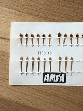 2 Sfere - Hands AS 1130 aguilles zeiger wristwatch watch AS1130 lancette a spada