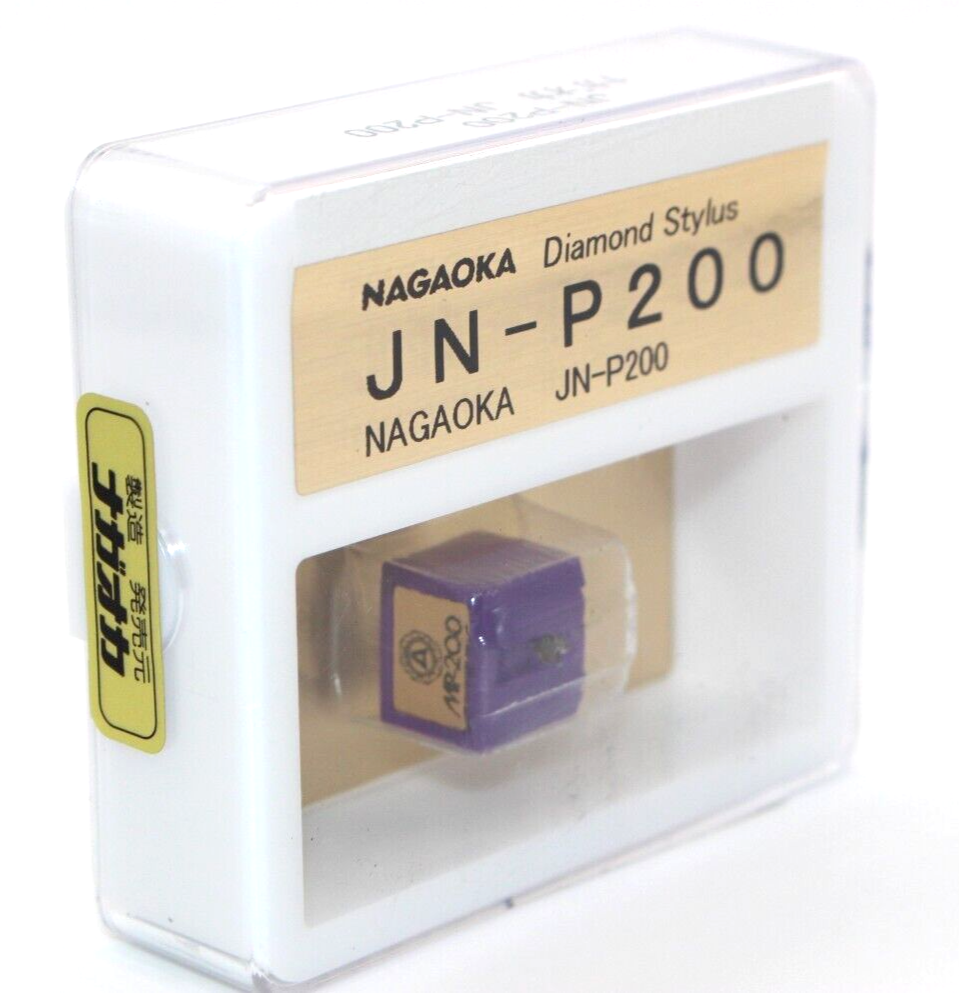 NAGAOKA JN-P200 Replacement Stylus Needle for MP-200 Purple Music