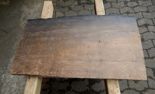 N3 Mooreiche 74x41x7 Bohle Brett Bog Oak Wasch Tisch Platte Altholz Drechselholz - Bild 7 von 8