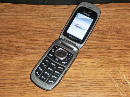 Samsung SCH-U660 Convoy 2 GRAY Verizon Wireless Flip Phone Rugged 3G - Afbeelding 4 van 6