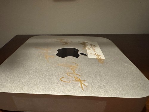 Apple Mac mini a1347 Prototyp signiert 12/2010 Steve Jobs, Jony Ive, Tim Cook - Bild 9 von 9