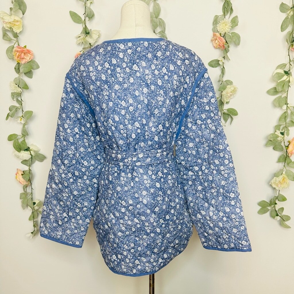 See by Chloe Quilted Floral Printed Jacket | eBay