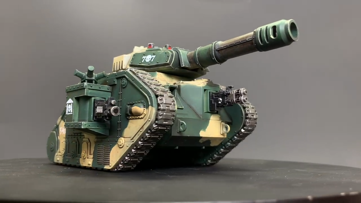 Warhammer 40K Leman Russ PRO Painted - Astra Militarum 150pts MAIN