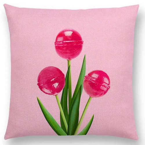 Pink Dream Cushion Cover Colorful Fantasy Sexy Color Party Pigment World Lips - Picture 32 of 49