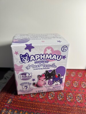New Sealed  APHMAU MYSTERY MEEMEOWS LITTER 5 CAT FIGURES BOX