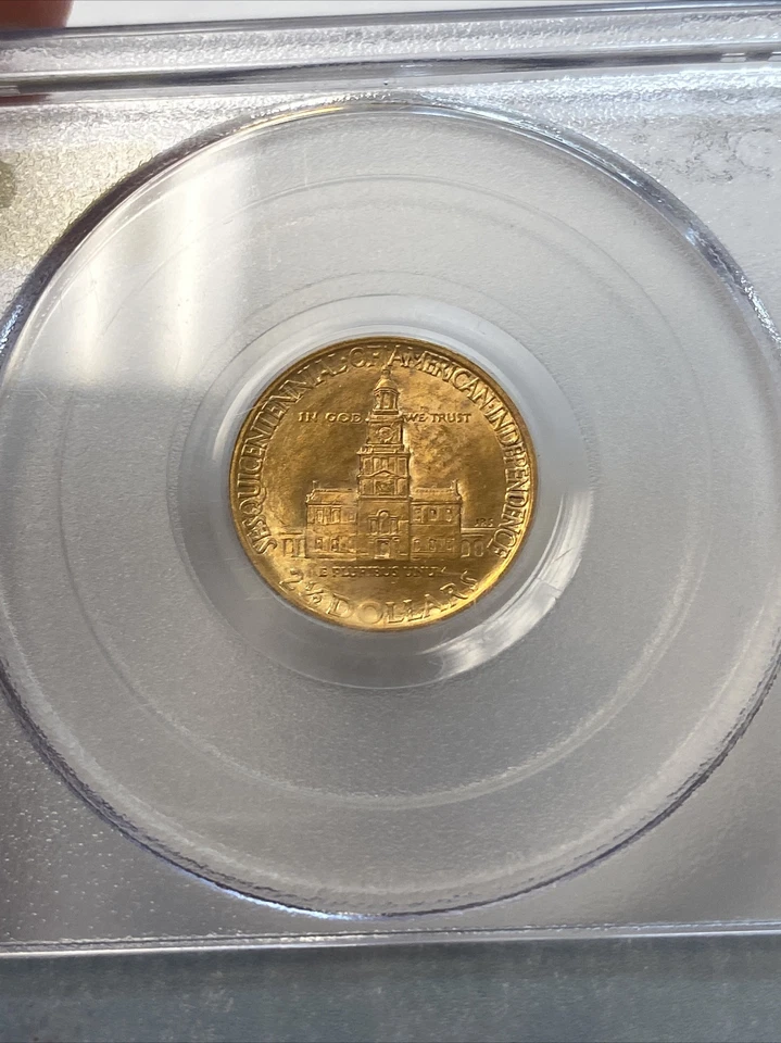1926 Sesquicentennial 2.50 gold PCGS MS64  - Image 3 of 4
