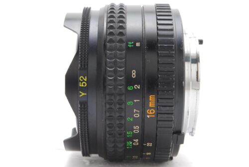 【N MINT+++】MINOLTA MD ROKKOR 16mm f/2.8 Fisheye MF Lens From JAPAN - Picture 10 of 12