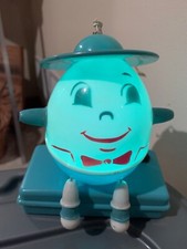Vintage Humpty Dumpty Hard Plastic Nursery Night Light 7" H 1950s