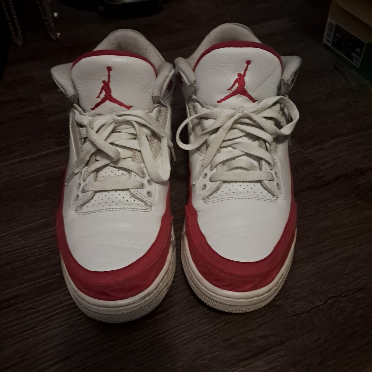 Jordan 3 Retro Tinker Air Max 1 ''Red' - Size 10.5 ( CJ0939-100