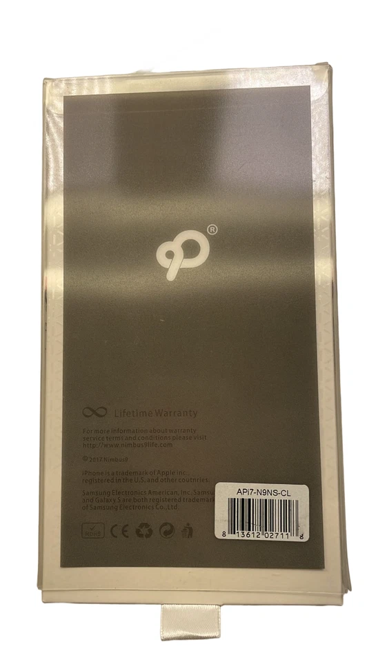 Funda Nimbus9 Serie Vapor para iPhone 7, Transparente Foto 2 de 4