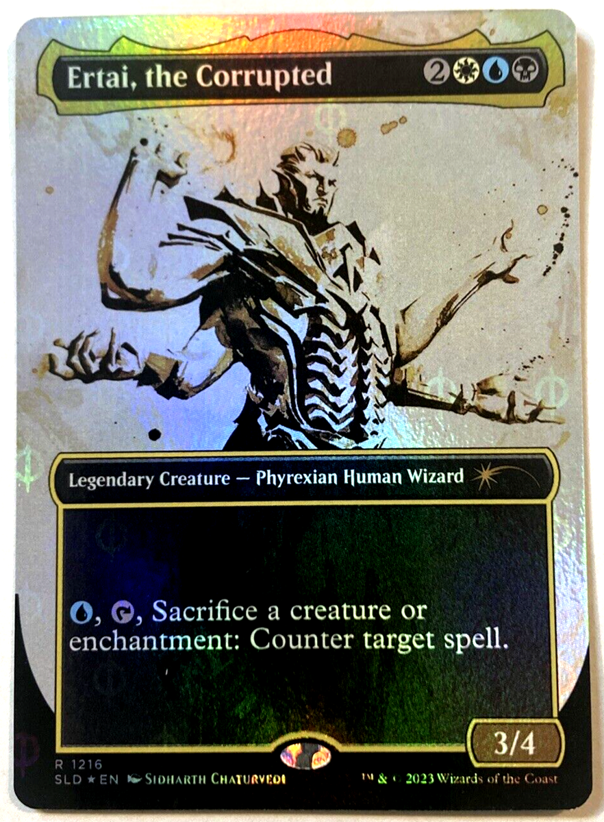 MTG Ertai, the Corrupted STEP AND COMPLEAT FOIL Secret Lair 1216
