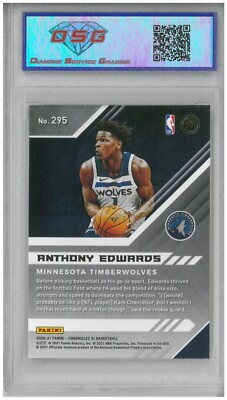 ロドリゴ Panini Chronicles ルーキー 鑑定済 2020-21 Panini Chronicles - Xr Anthony Edwards #295 (RC) for