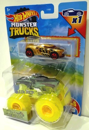 Tempo di consegna 4-6 Giorni lavorativi MONSTER TRUCKS JAM Cars 1:64 Hot Wheels - Foto 22 di 28