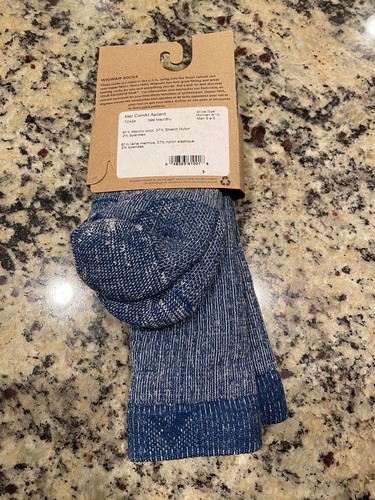 Wigwam Merino Komfort Aufstieg Crew Majolika blau MD - Neu mit Etikett - Bild 2 von 4