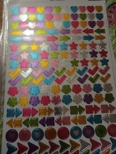 Vintage Style Foil Stickers Packs Various Themes 6x9 Sheets