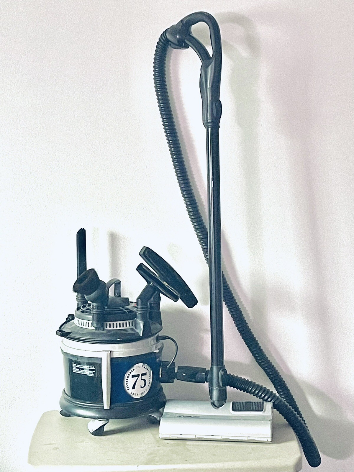 Filter Queen Majestic Canister Vacuum 75th W/AT1100 PowerHead And