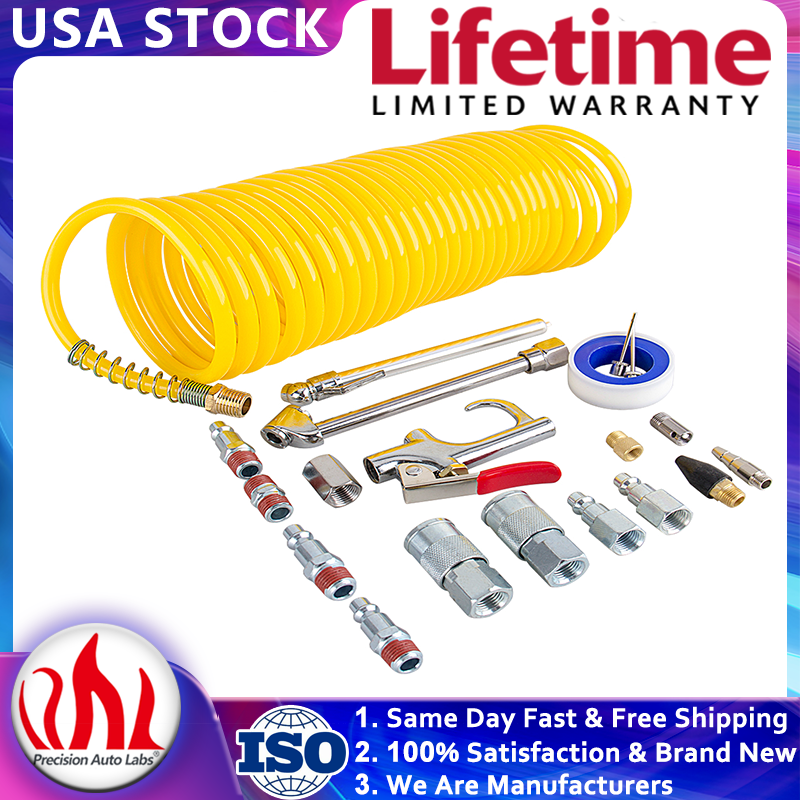 20pcs Air Compressor Kit Accessory Air Hose sand blaster gun kit 1/4