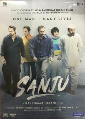 SANJU - DVD - RANBIR KAPOOR - SONAM KAPOOR - Vicky Kaushal - BRAND NEW - SANJAY 