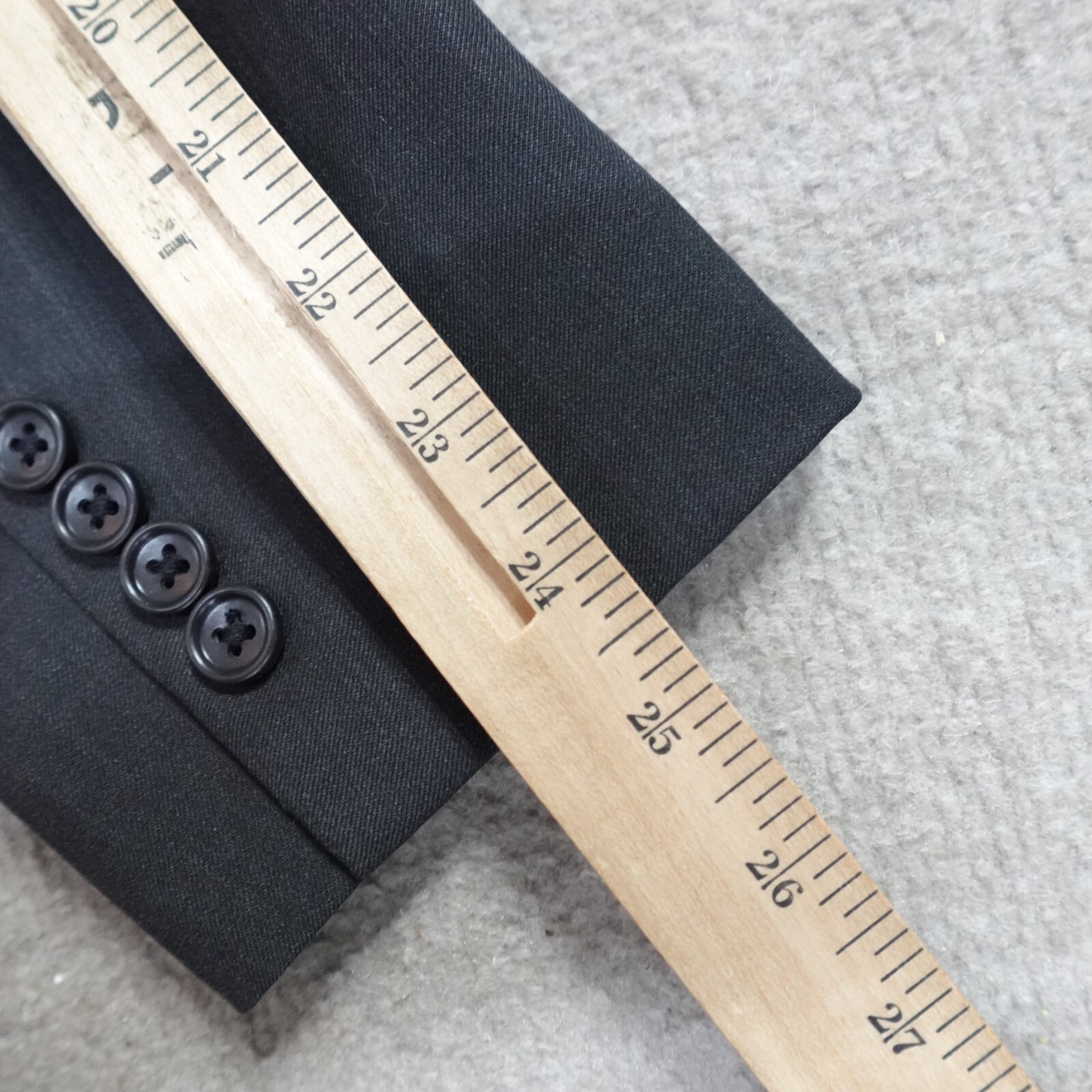 Bonobos Blazer 40R Gray Solid 2 Button Standard F… - image 8