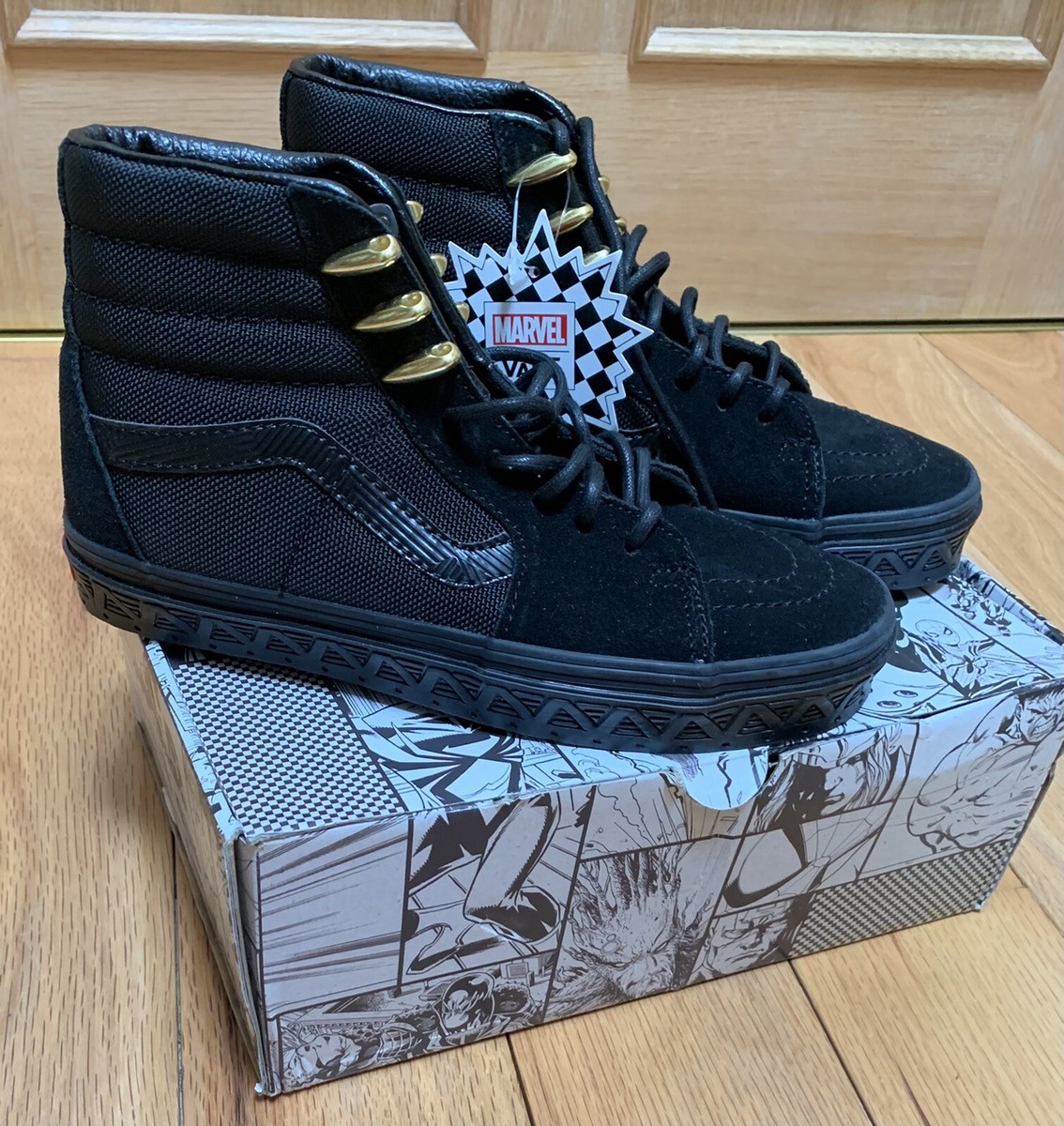 Vans Sneakers Vans Marvel Black Panther NEW In Box Vans X Marvel