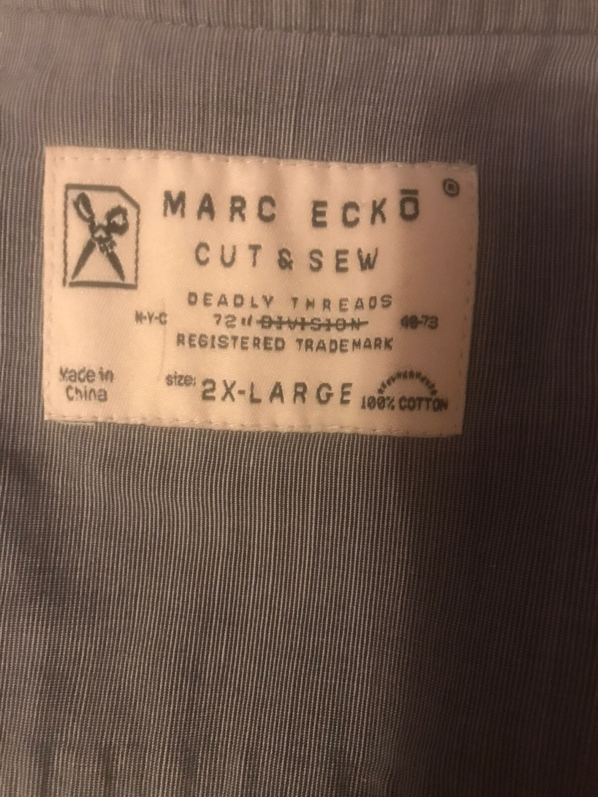 Mark Ecko Cut and Sew Deadly Threads Button Down … - image 6