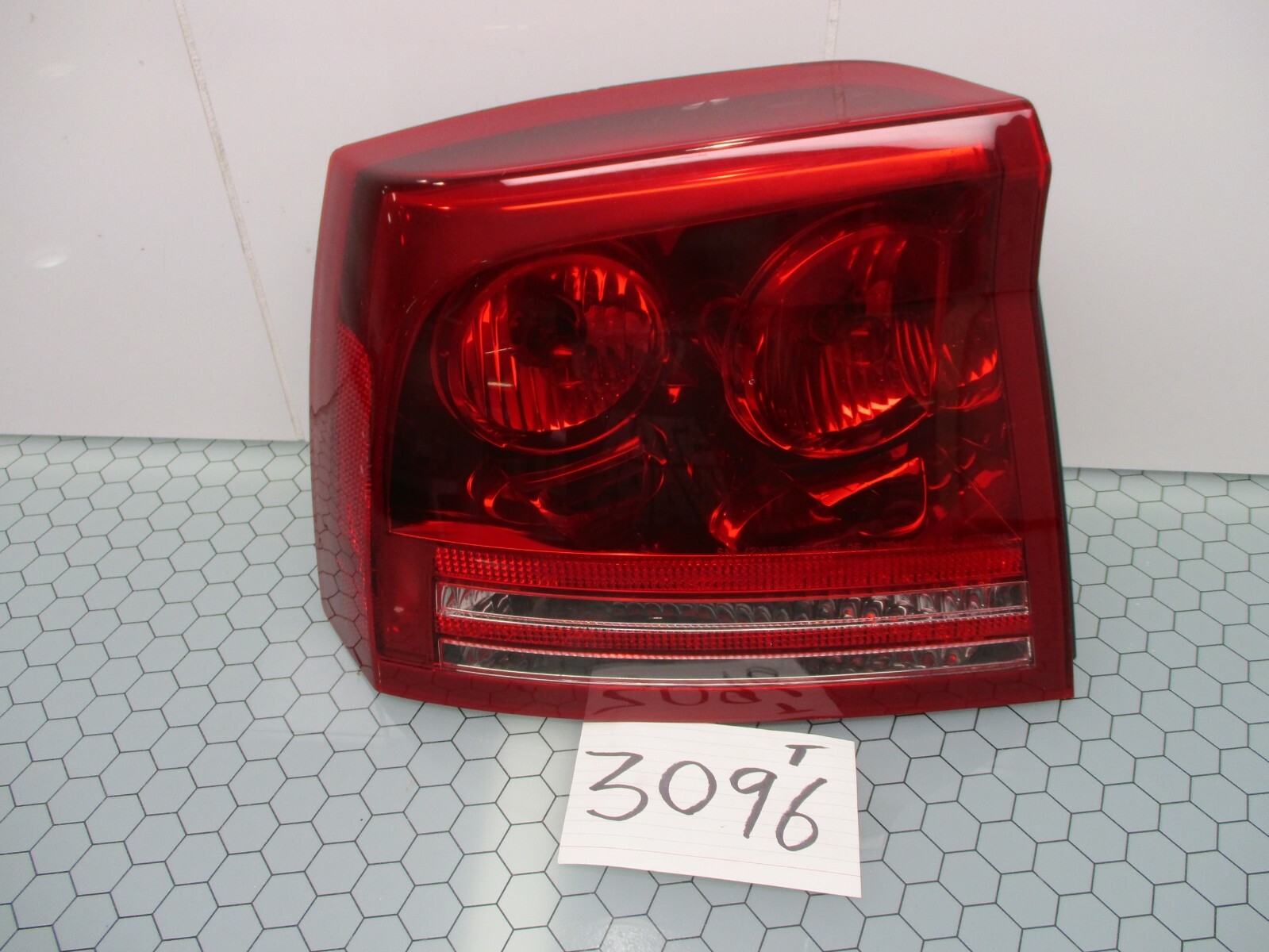 06 07 08 Dodge Charger DRIVER Side Tail Light Used Rear Lamp #3096-T