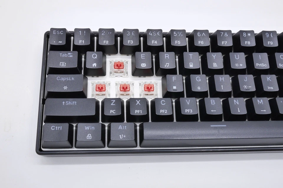 Gaming Keyboard 60% PC Rgb Valorant Cs2 Gateron Red switch Cherry Ships in USA - Image 2 of 4