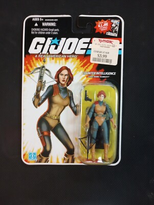 MOC - G.I. Joe 25th Anniversary Scarlett Counter Intelligence 2007 T184